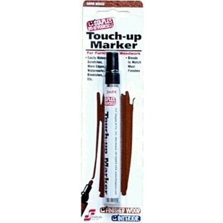 H F STAPLES & CO Touch-Up Marker, Reddish Wood 858-72